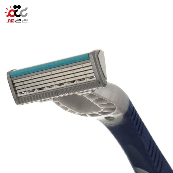 تیغ اصلاح مردانه 4 تیغه شیک مدل Quattro Titanium بسته 3 عددی