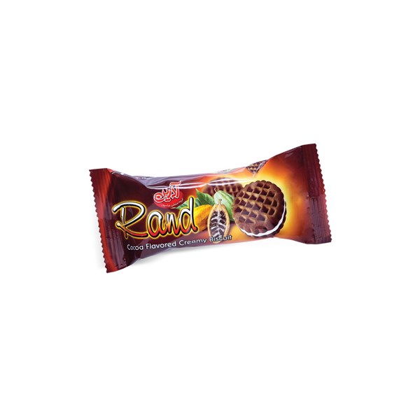 بیسکویت کرمدار کاکائویی 4 عددی رند آدرین 35 گرمی