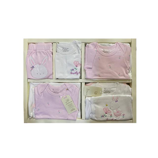 ست بیمارستانی 19 تکه دانانو طرح خرگوش و گل