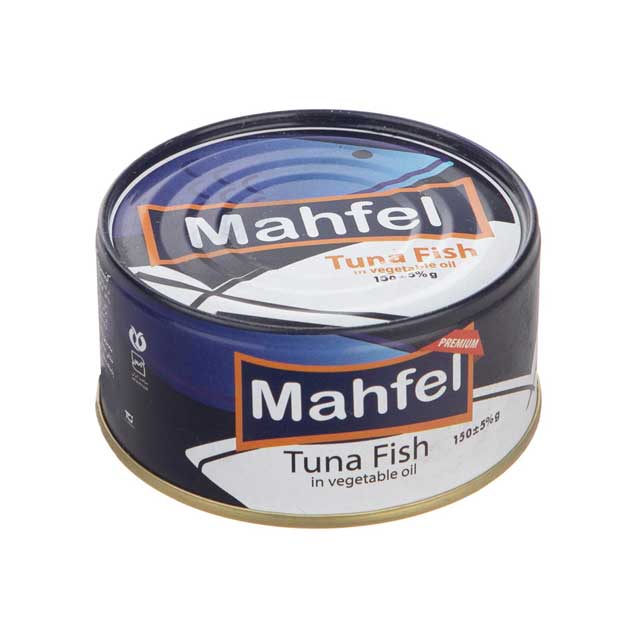 تن ماهی در روغن گیاهی محفل 150 گرمی