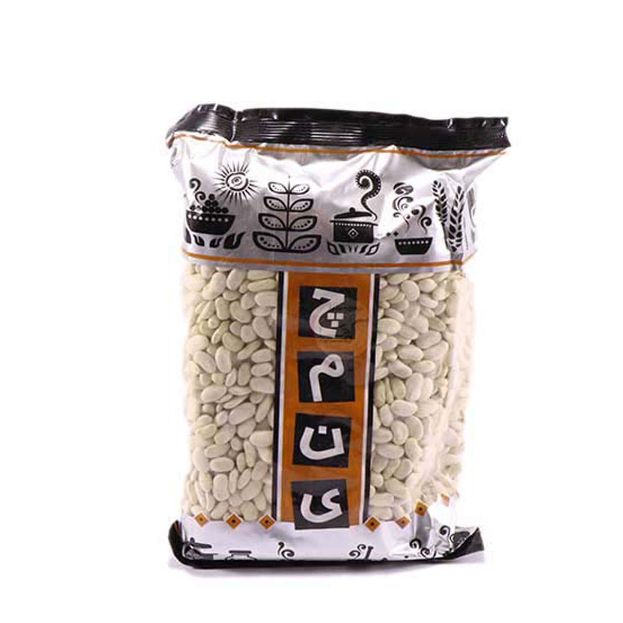 لوبیا سفید چمنی 900 گرمی