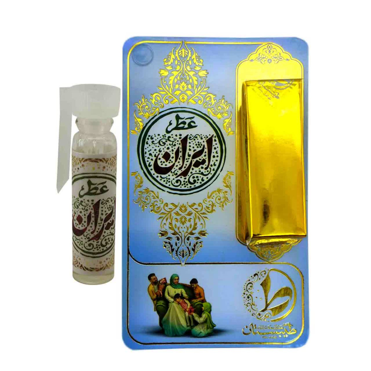 عطر جیبی طبیب مدل عطر ایران حجم 1 میلی لیتری