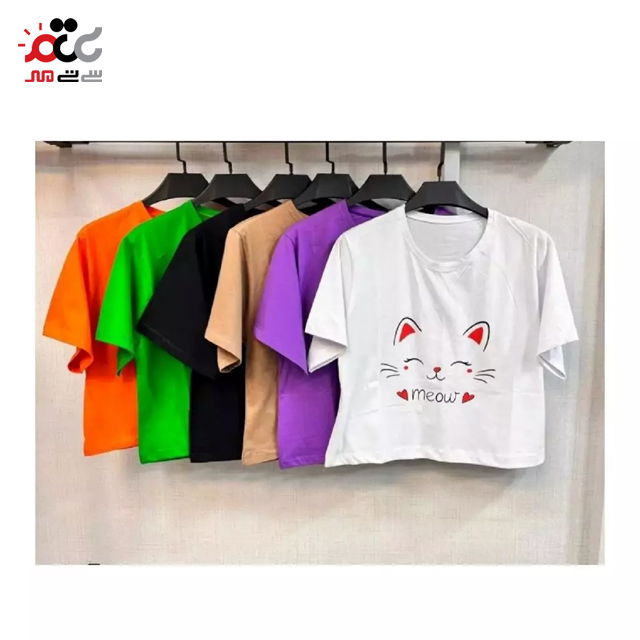 کراپ زنانه نخ پنبه کد 212