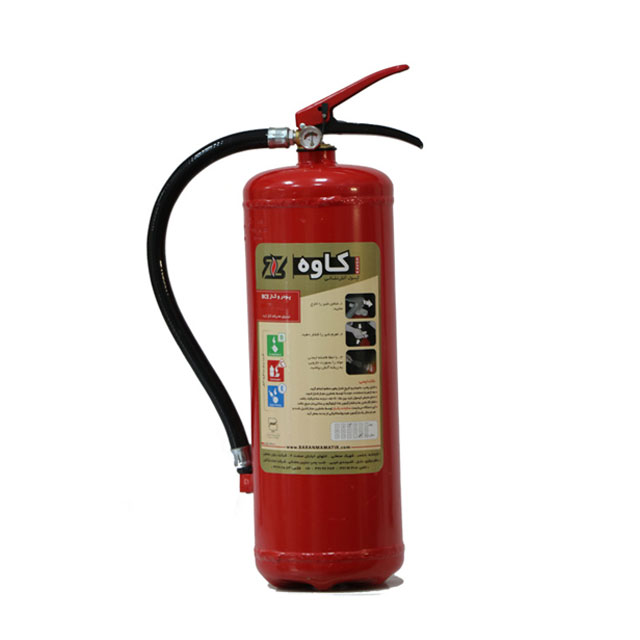 کپسول آتش نشانی پودر و گاز تحت فشار کاوه 12 کیلویی