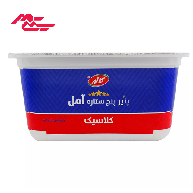 پنیر پنج ستاره کلاسیک آمل کاله 350 گرمی