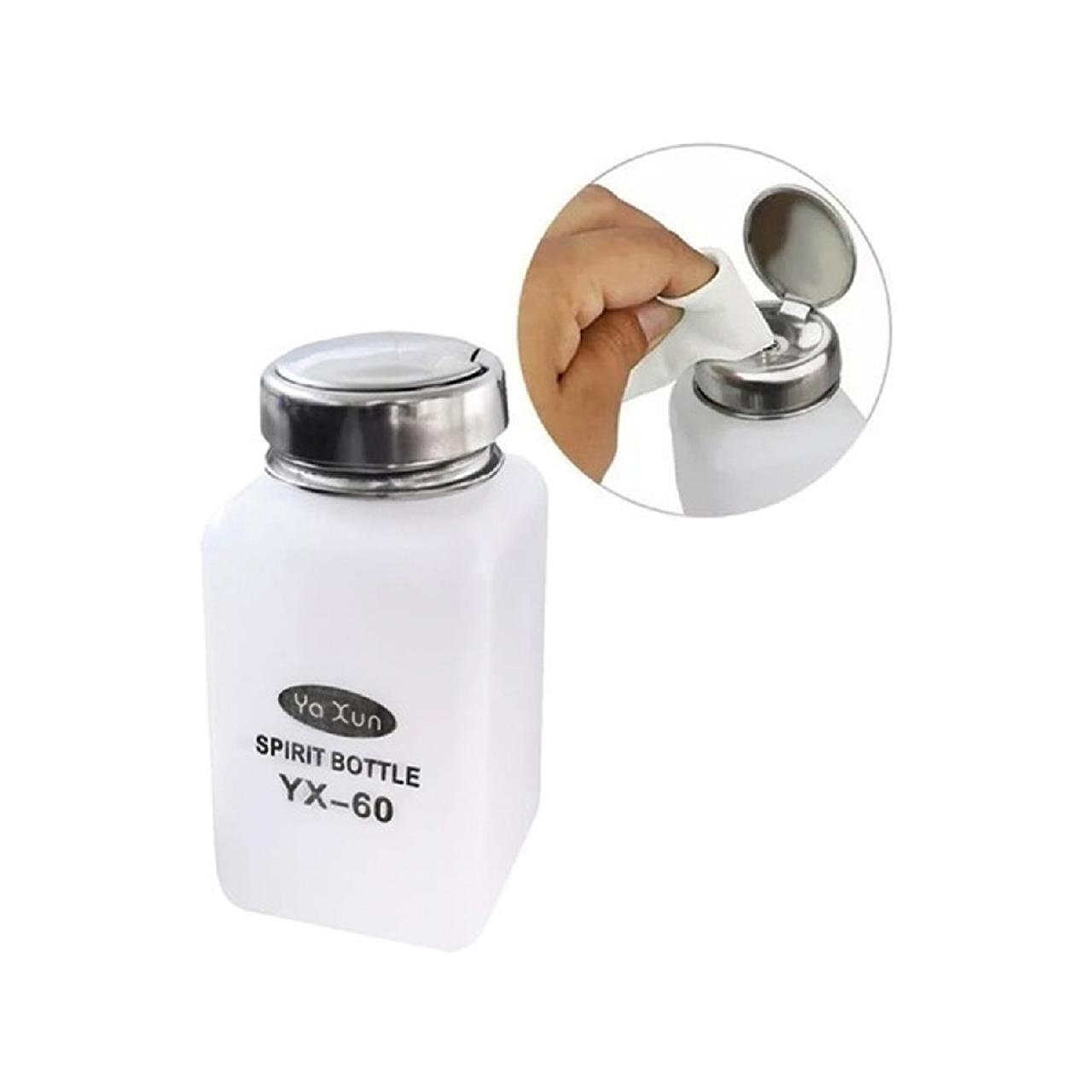  ظرف پمپی تینر و مایعات ۱۸0ml یاکسون مدل YX-60 