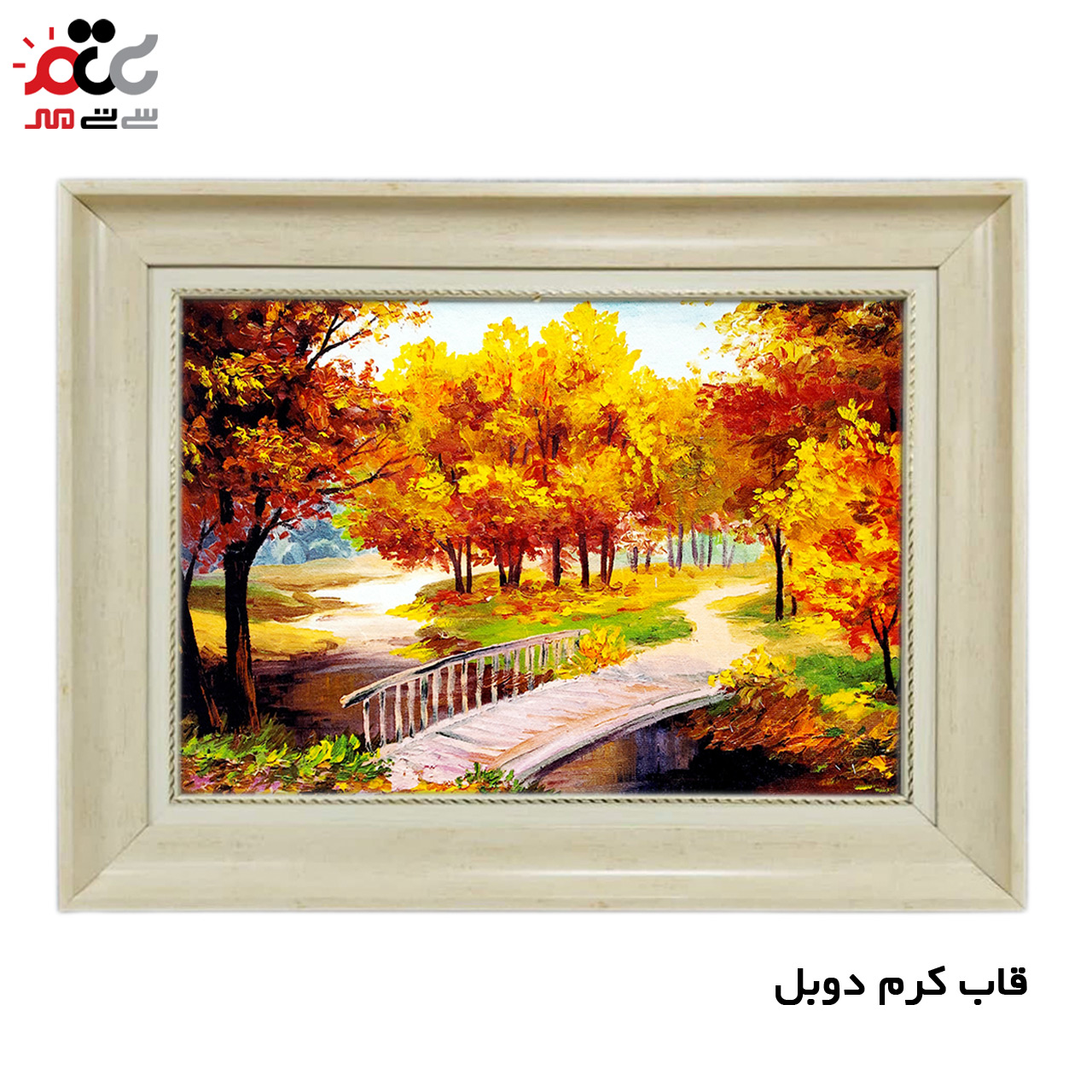 تابلو فرش چاپی طرح منظره کد 10028 سایز 70×50 سانتی متری