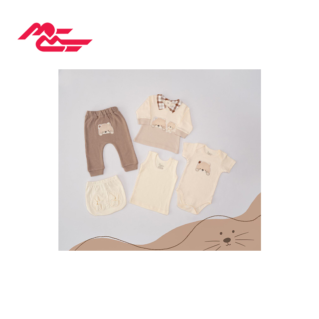 ست بیمارستانی 5 تکه نوزادی دانالو طرح پسرانه گربه