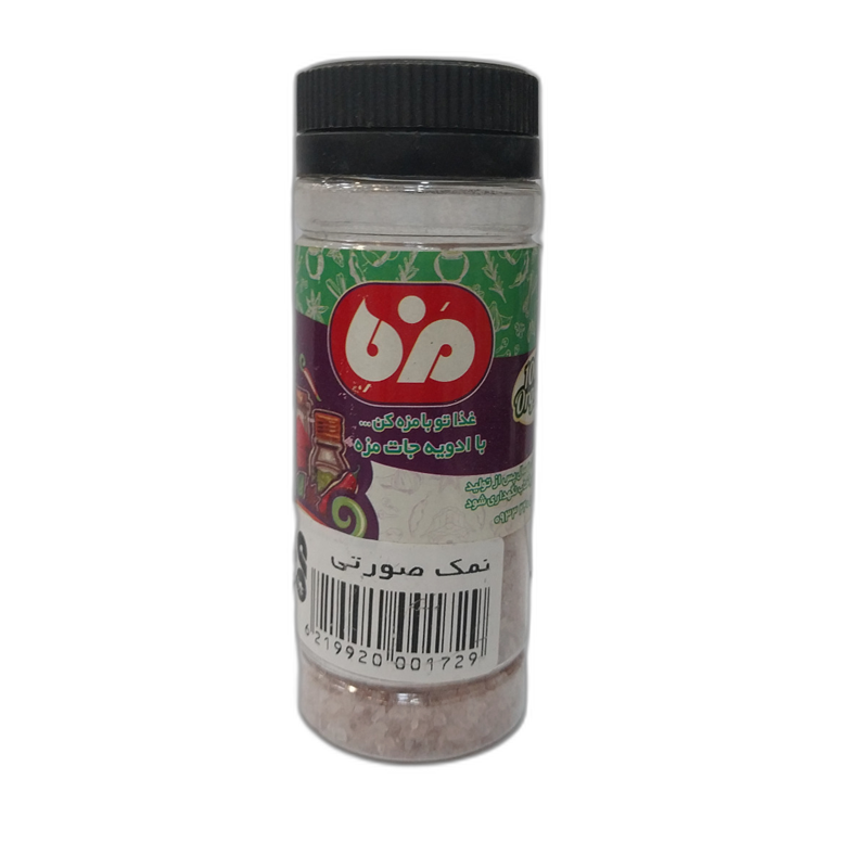 نمک صورتی مزه مدل نمک پاشی 190 گرمی