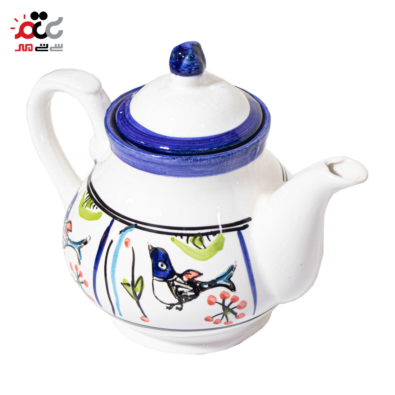 قوری مدل مرغ رنگی