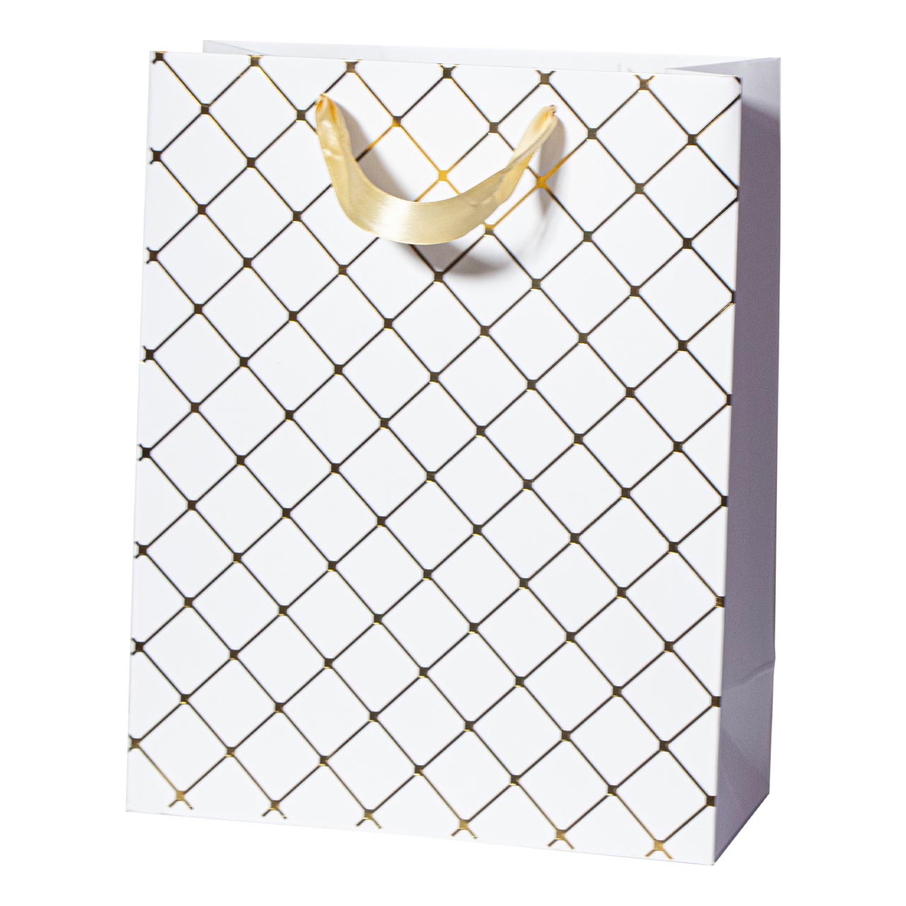 ساک دستی گلاسه طرح لوزی  