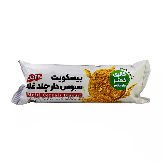 بیسکویت چند غله کوپا 150 گرمی
