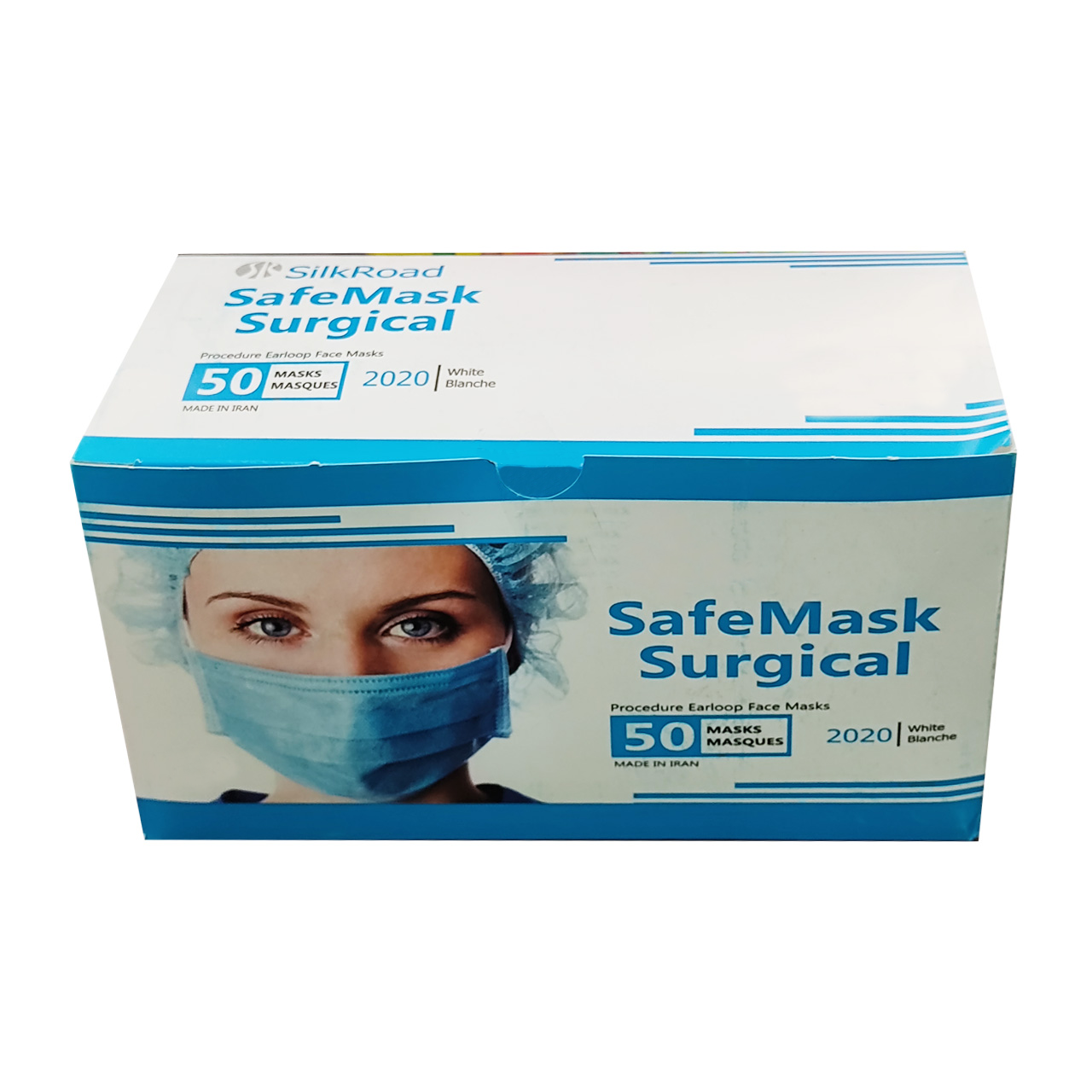 ماسک پزشکی 3 لایه یکبار مصرف مدل Surgical Level 1 بسته 50 عددی