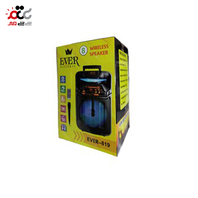 اسپیکر بلوتوثی قابل حمل برند ایور مدل EVER-819