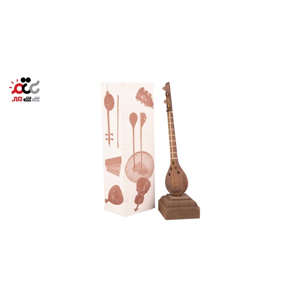 ماکت دکوری مدل سه تار چوبی سایز کوچک