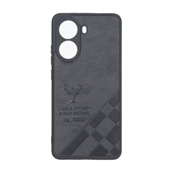 قاب طرح چرم گوزنی Pal Prime مدل Xiaomi Poco X7 Pro - مشکی
