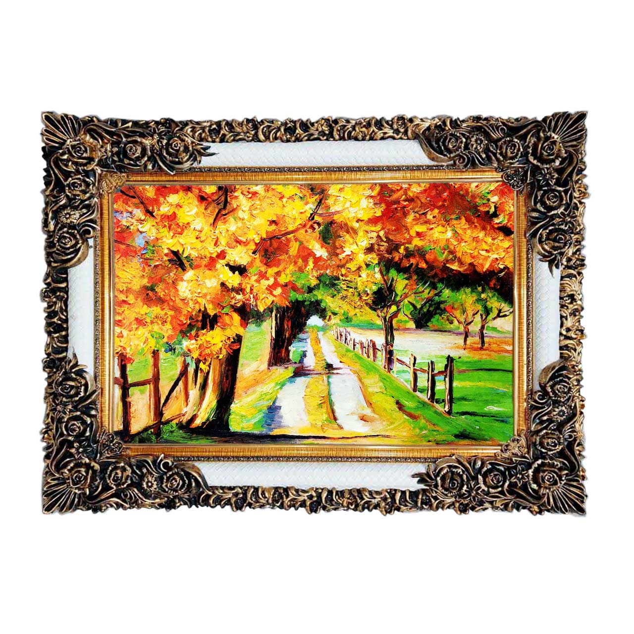 تابلو فرش با زیبا ترین قاب