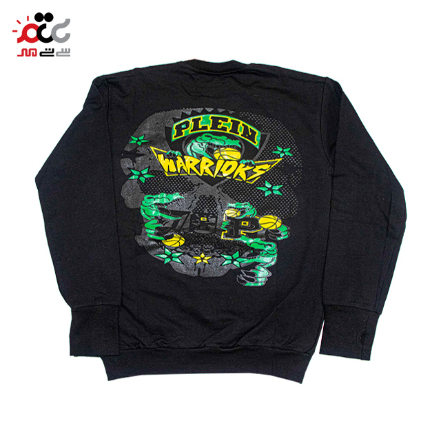 بلوز آستین دار طرح PLEINمدل انگشتی کد 27