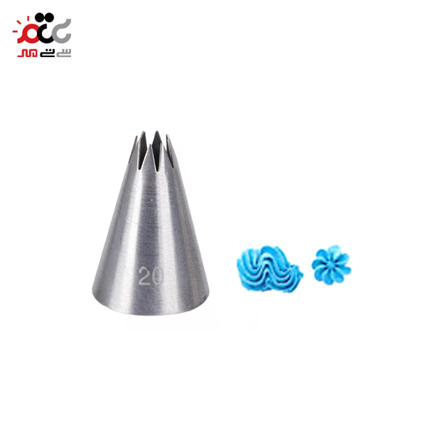 ماسوره شیرینی پزی طرح شکوفه کد 20