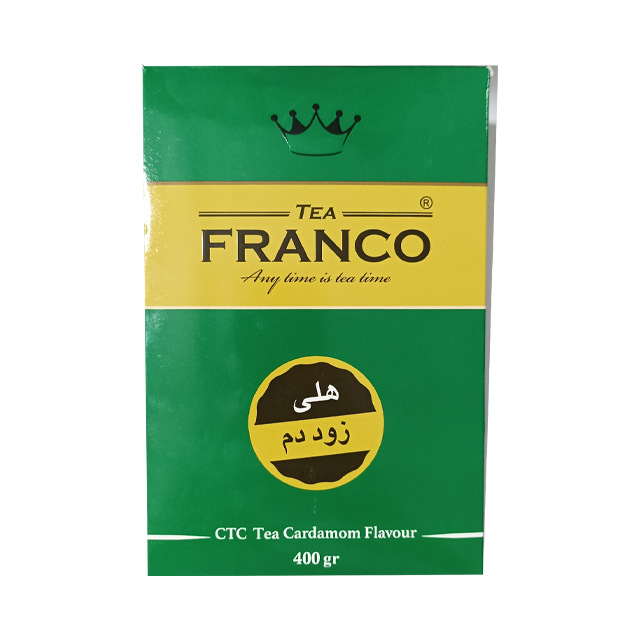 چای فرانکو کله مورچه با طعم هل 400 گرمی