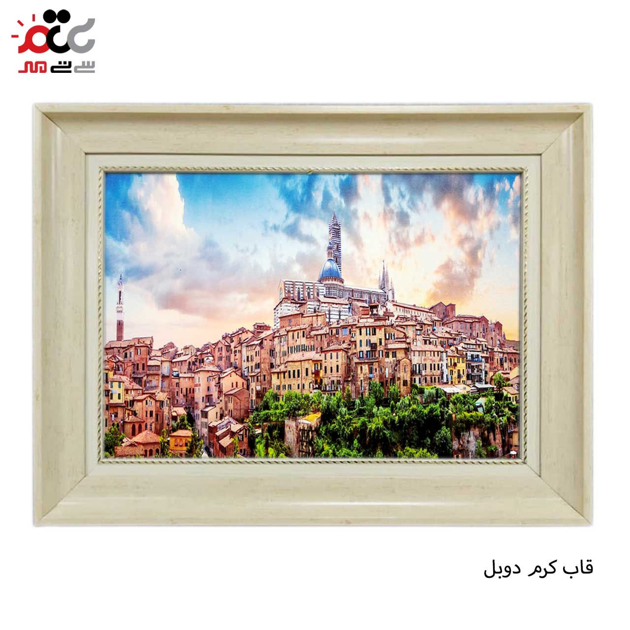 تابلو فرش طرح دار با قاب