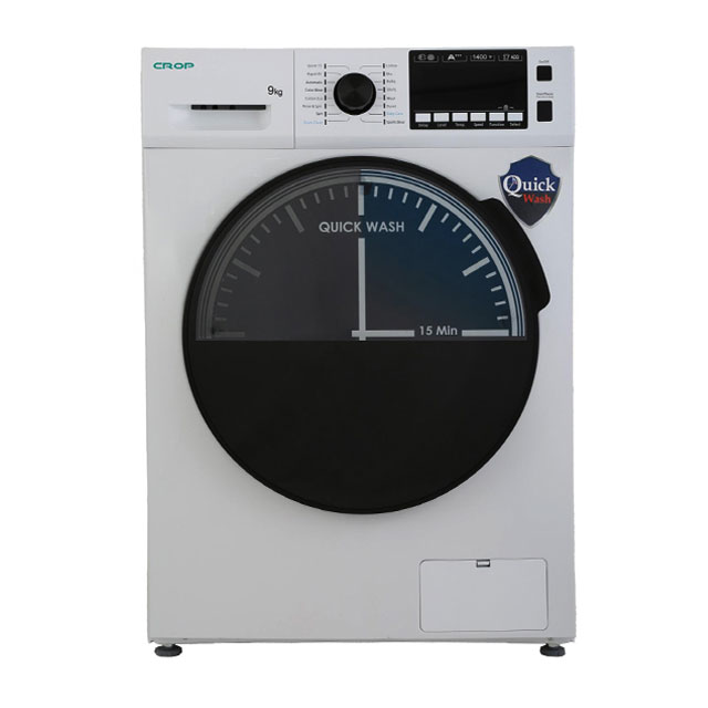 ماشین لباسشویی کروپ مدل WFT-29417 WT ظرفیت 9 کیلوگرم