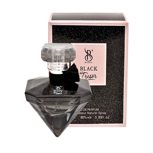 ادکلن زنانه برندینی مدل Tresor Black حجم 25 میلی لیتری