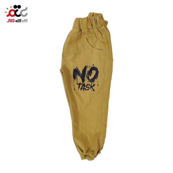 شلوار بچگانه اسلش کتان مدل no task
