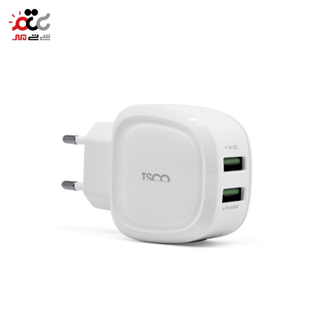 شارژر دیواری تسکو مدل TTC 46 به همراه کابل تبدیل microUSB