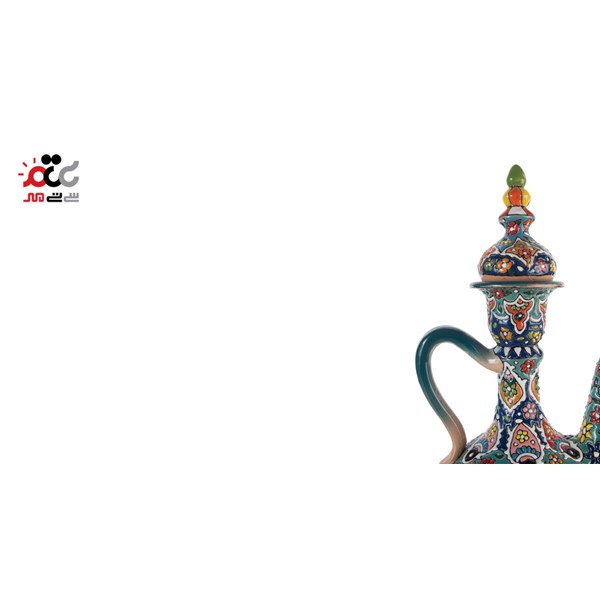 گلاب پاش میناکاری سفالی