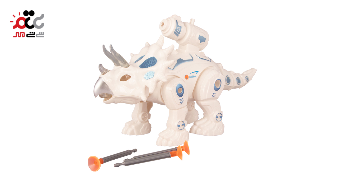 دایناسور اسباب بازی موزیکال مدل Triceratops کد 837