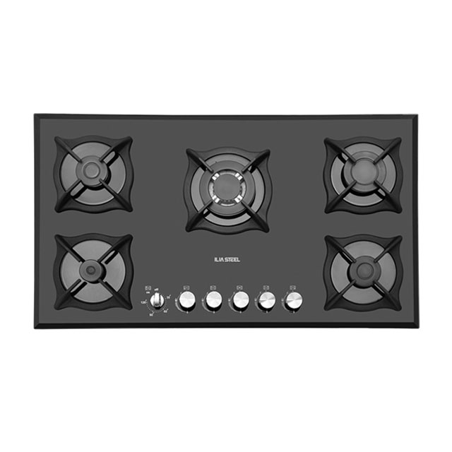 اجاق گاز صفحه ای شیشه ای ایلیا استیل مدل G 503 T