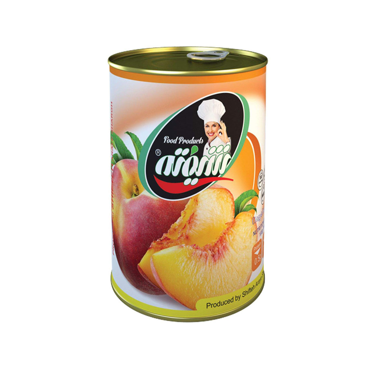 کمپوت هلو شیفته 350 گرمی