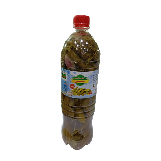 خیارشور سوپر ویژه تخمیری بطری متین 700 گرمی