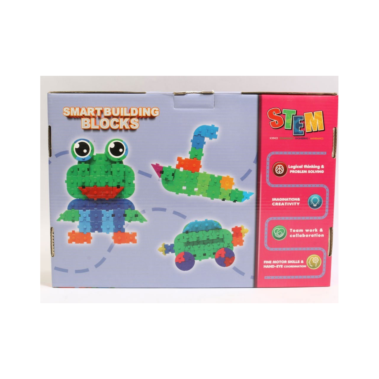 اسباب بازی بلوک ساختنی بامداد سان مدل سازه جور 144 تکه