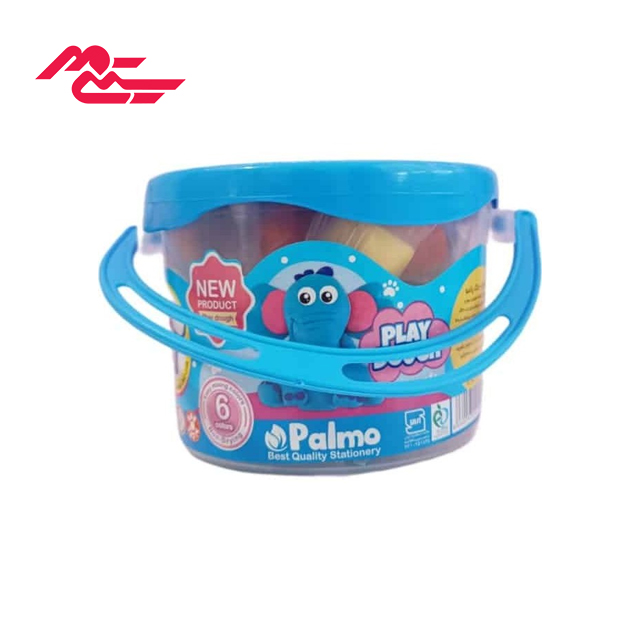 خمیر بازی سطلی پالمو بسته 6 عددی