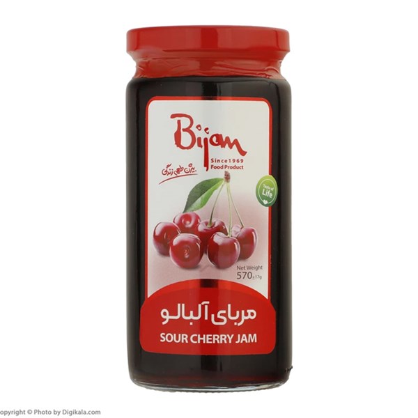 مربا آلبالو بیژن 570 گرمی