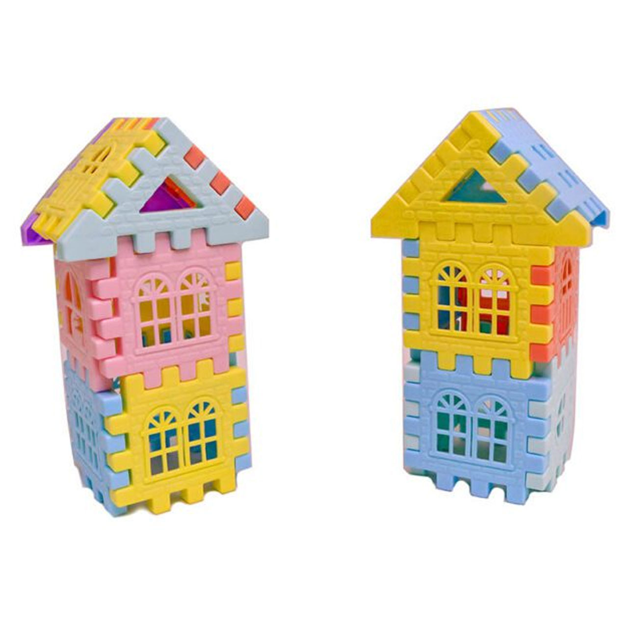 بازی ساختنی رد تویز مدل بلوک های خانه سازی 60 قطعه