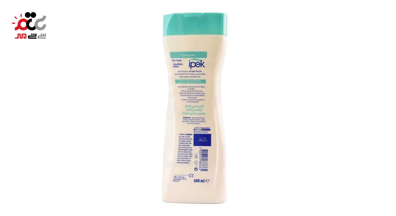 شامپو ایپک حاوی عصاره Mentol حجم 600 میلی لیتری