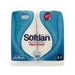 دستمال حوله ای سافتلن طرح قطره باران بسته 4 عددی
