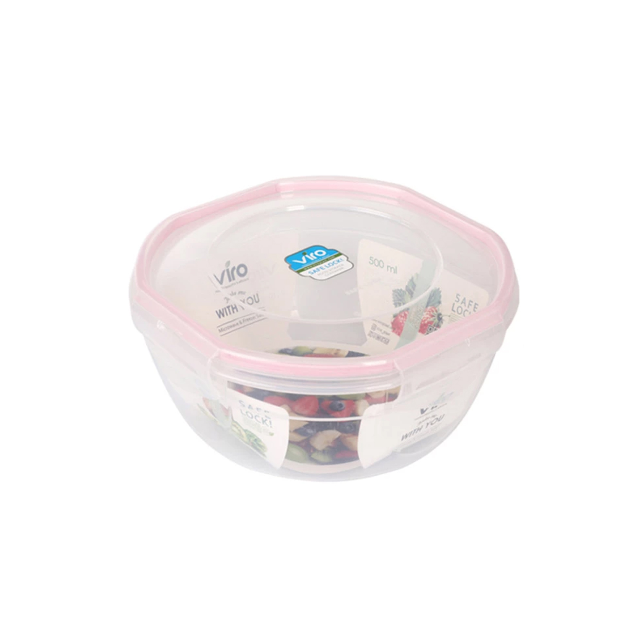 ظرف نگهدارنده ویرو کد 302 ظرفیت 500 میلی لیتری