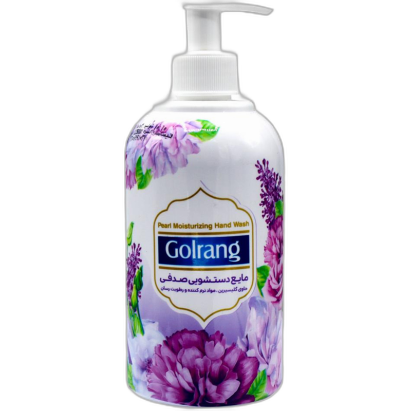 مایع دستشویی صدفی مدل بنفش گلرنگ 500 میلی لیتری