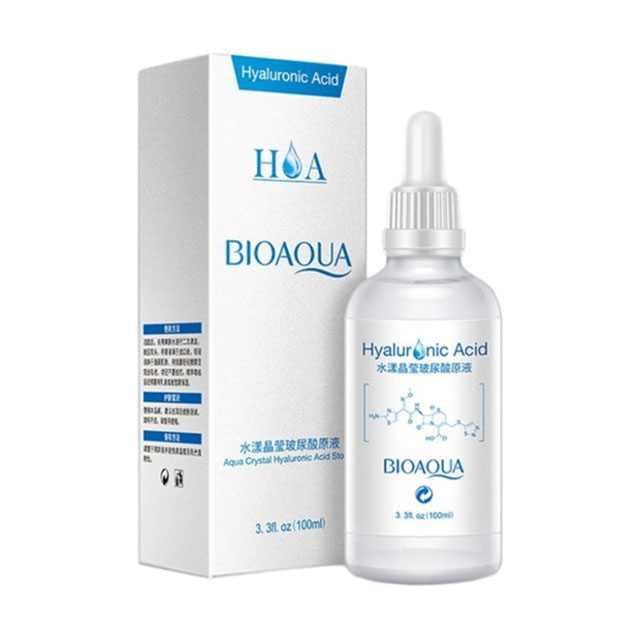 سرم پوست بایو آکوا مدل Hyaluronic Acid حجم 100 میلی لیتری