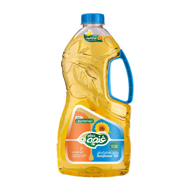 روغن مایع آفتابگردان آنتی اکسیدان توکوفرول پلاس غنچه 1620 گرمی