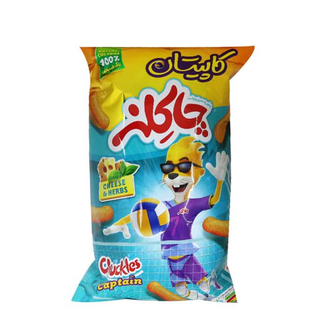 اسنک پنیر و سبزی چاکلز بدون رنگ مصنوعی 47 گرمی