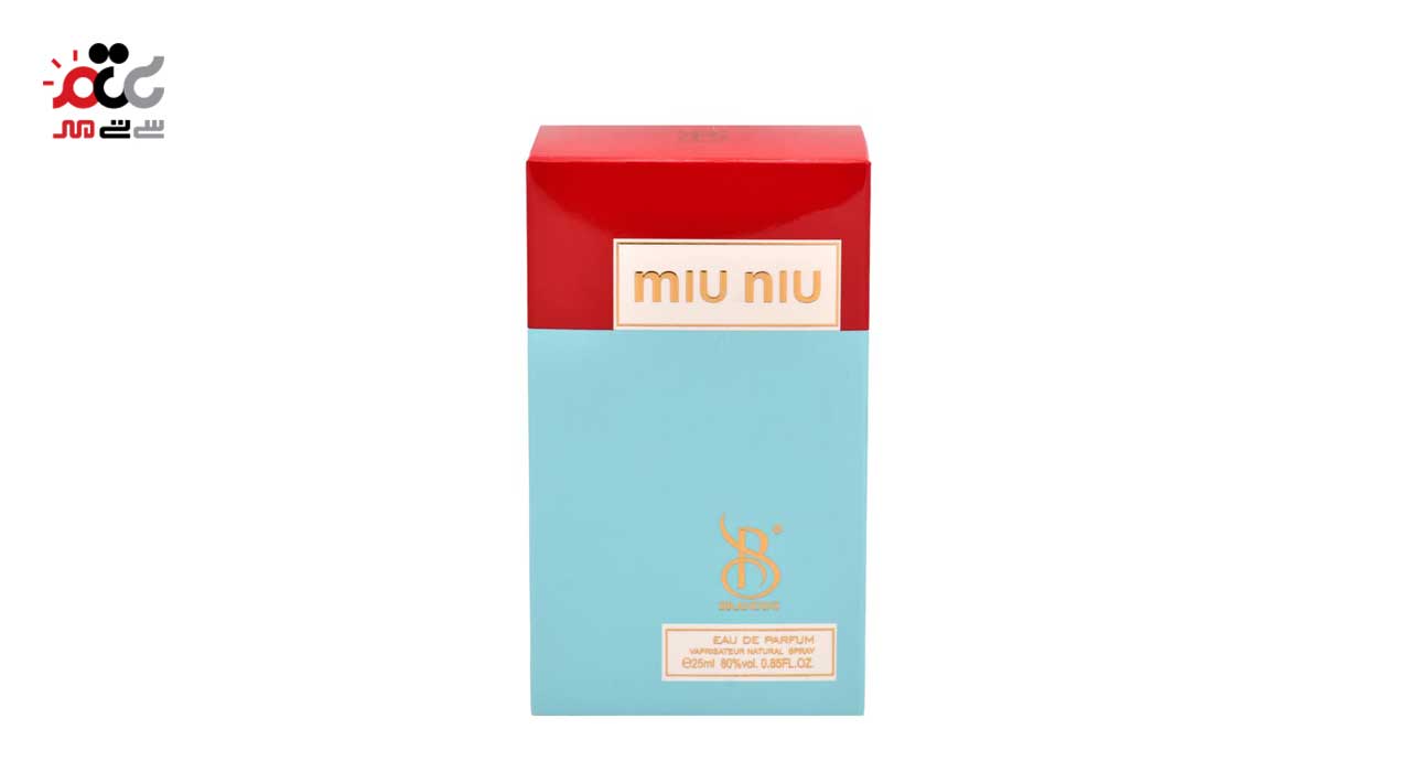 ادکلن زنانه برندینی مدل Miu niu حجم 25 میلی لیتری