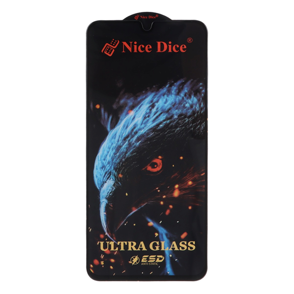 محافظ صفحه نمایش شیشه ای Full Cover Nice Dice Ultra Glass مدل Samsung Galaxy A17 / A16 / A26