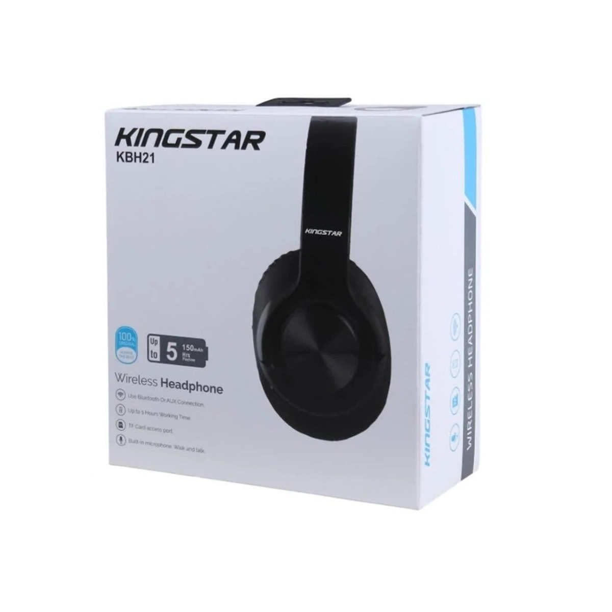 هدفون بی سیم KingStar مدل KBH21 - مشکی (گارانتی متین)