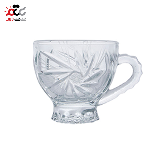 فنجان شیشه ای مدل پریما بسته 6 عددی