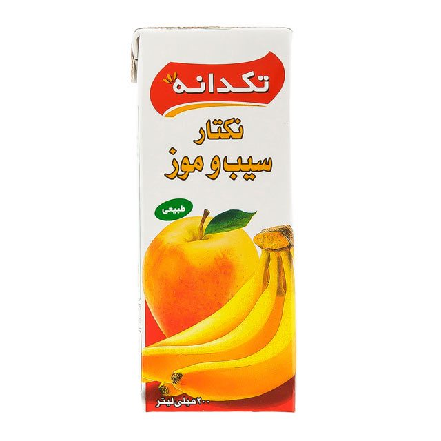 آب سیب موز تکدانه 200 میلی لیتری